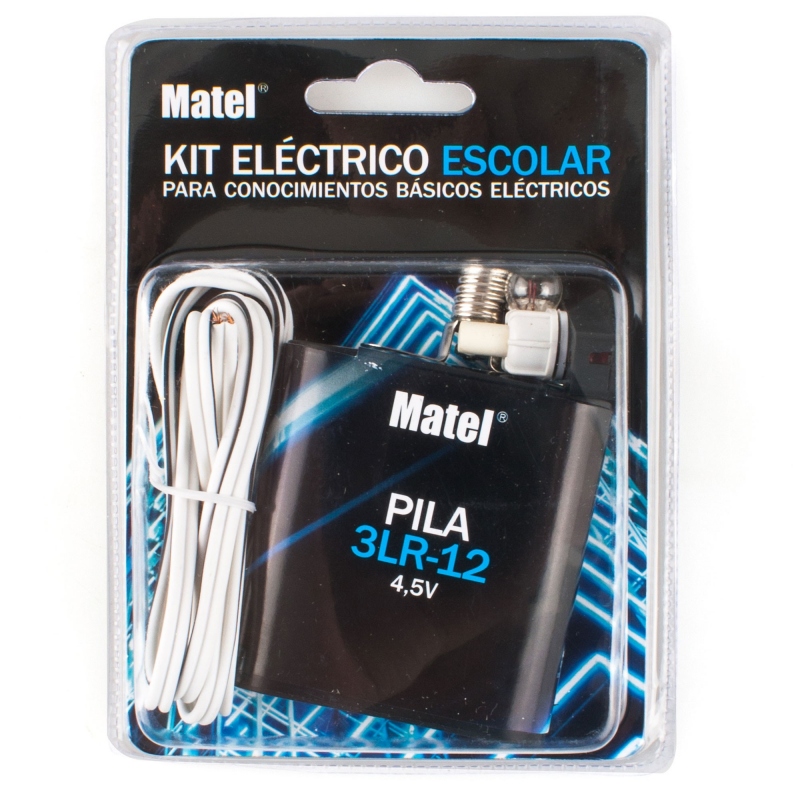 Kit Electrico Escolar Cable, Socate, Bombillo E Int. Kit-esc
