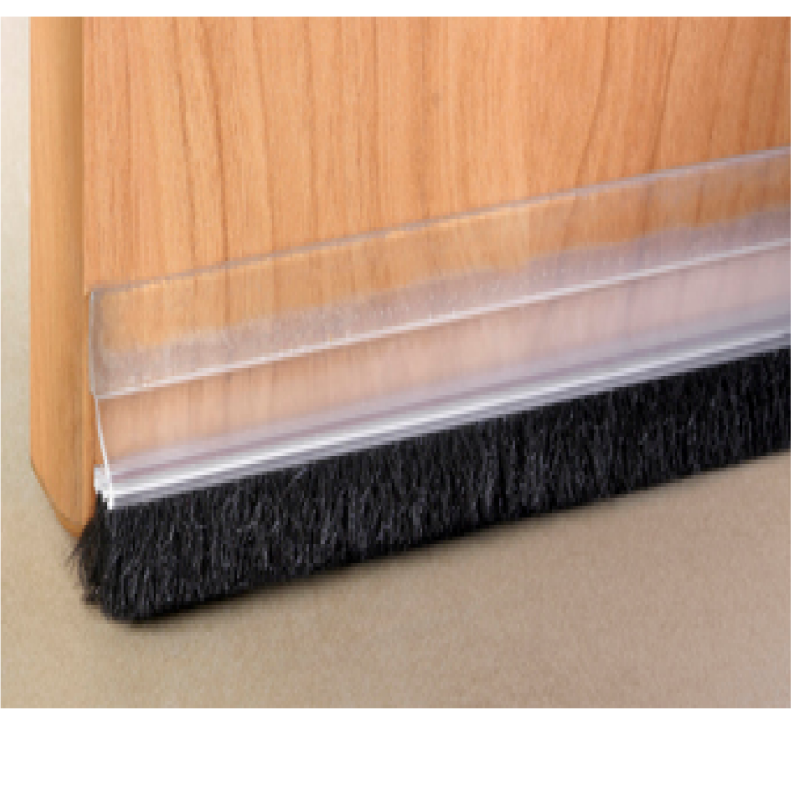 ⇒ Burlete puerta cepillo adhesivo inofix 100cm transparente ▷ Precio. ▷  Comprar con los Mejores Precios. Ofertas online