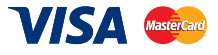 Logotipos Tarjeta de crédito Visa y Mastercard