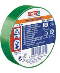 Cinta Aislante Verde 20X19 1 Cinta Aislante Verde 20X19