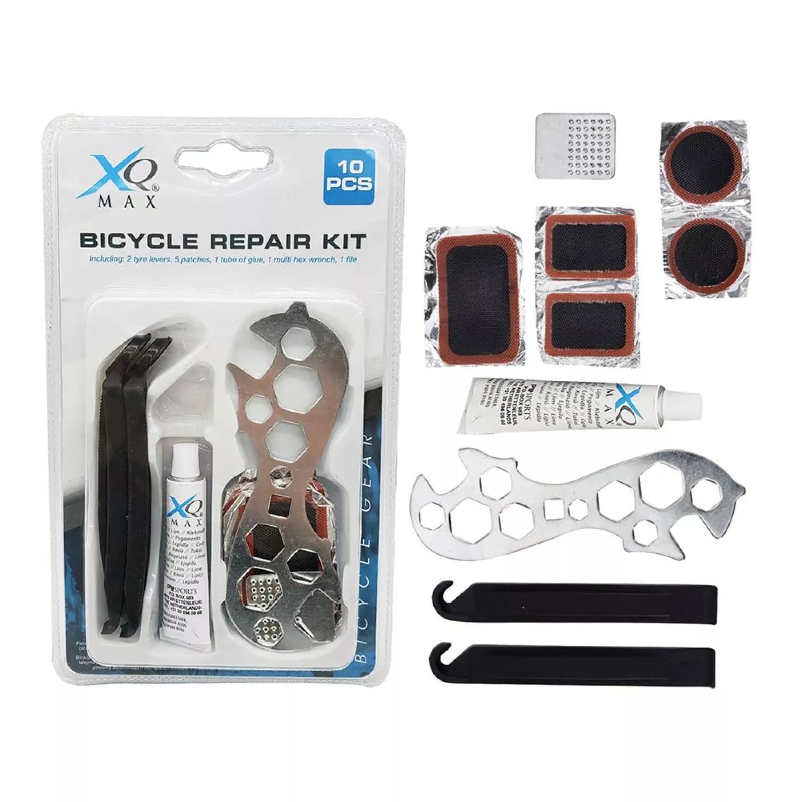 Kit Reparador Ruedas Bicicleta y Pinchazos 1 Kit Reparador Ruedas Bicicleta y Pinchazos