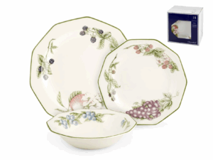 Vajilla Victoria Orchad Queen’s 12 pzas.