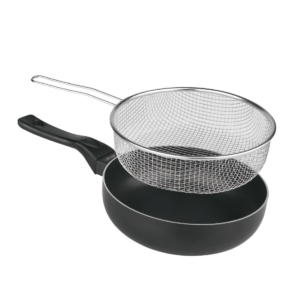 Sartén Freidora con Cestillo Luxe