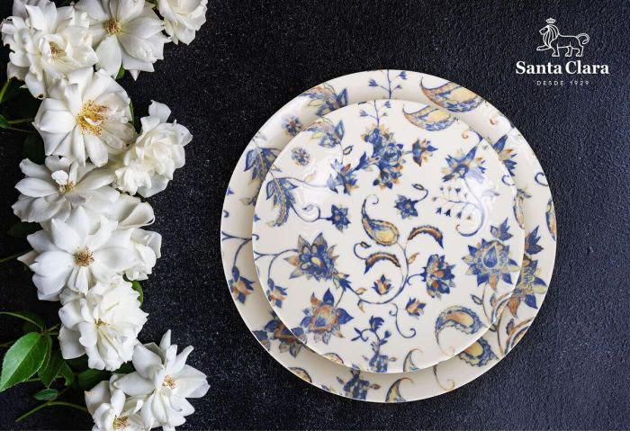 Vajilla Ivory Aloia Santa Clara 12 pzas. 3 2