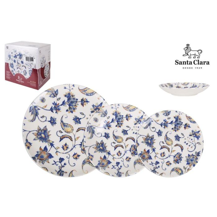 Vajilla Ivory Aloia Santa Clara 12 pzas. 1 3