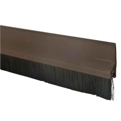 Burlete Bajo Puerta Marrón PVC