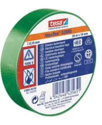Cinta Aislante Verde 20X19