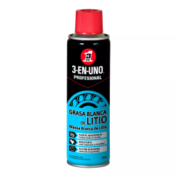 Grasa de Litio Blanca para tijeras de podar 3 en 1 Spray 250 ml. 